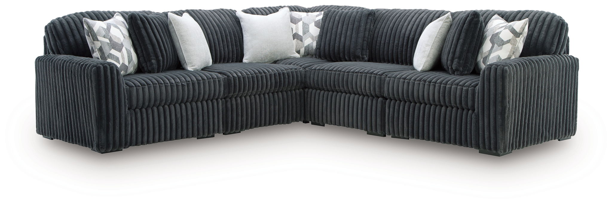 Midnight-Madness - 5 Piece Sectional