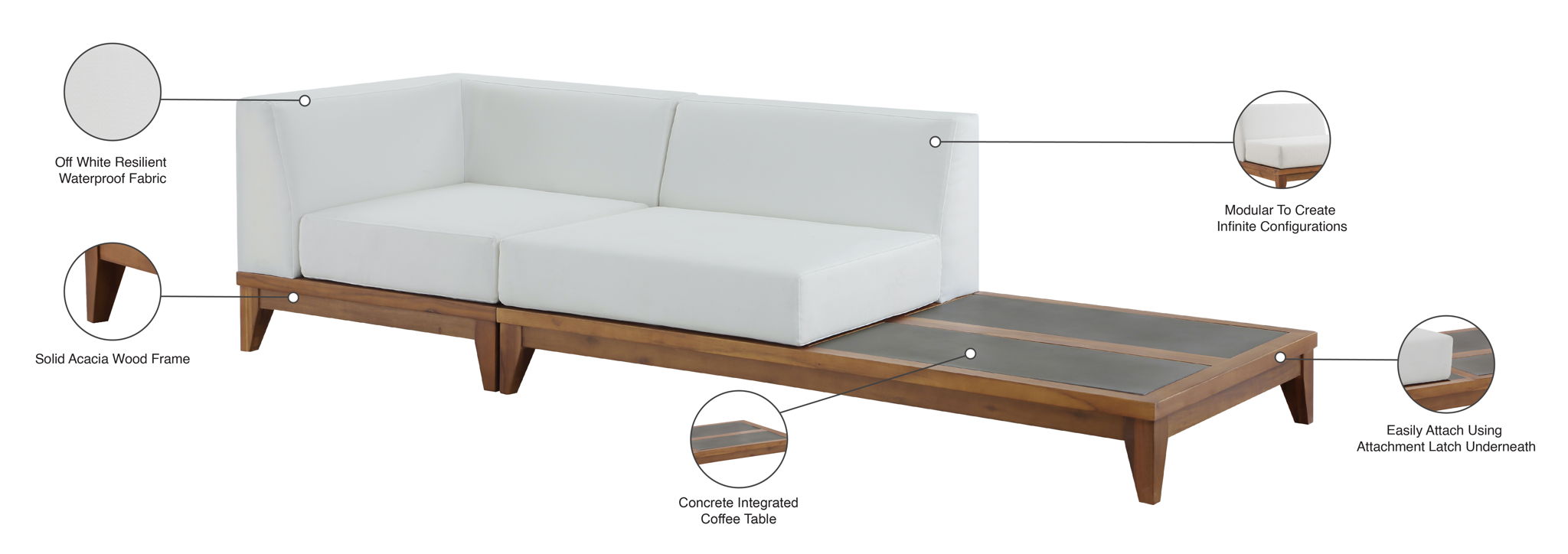 Rio - Modular Sectional - Urban Living Furniture (Los Angeles, CA)