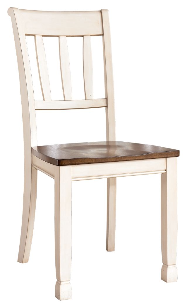 Whitesburg - Brown / Cottage White - Dining Room Side Chair (Set of 2) - Urban Living Furniture (Los Angeles, CA)