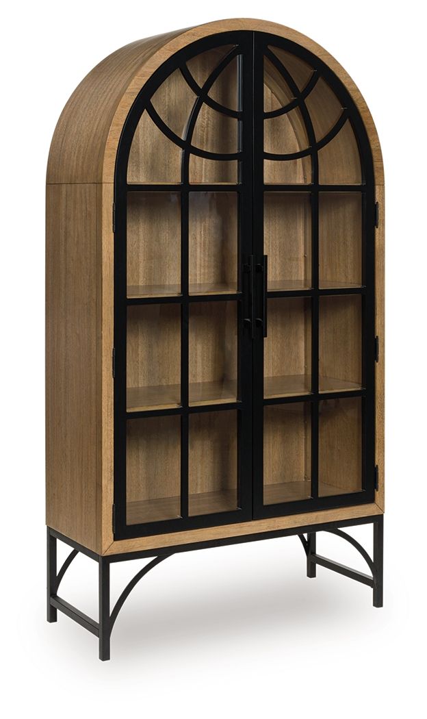 Gwenwich - Natural / Black - Accent Cabinet - Urban Living Furniture (Los Angeles, CA)