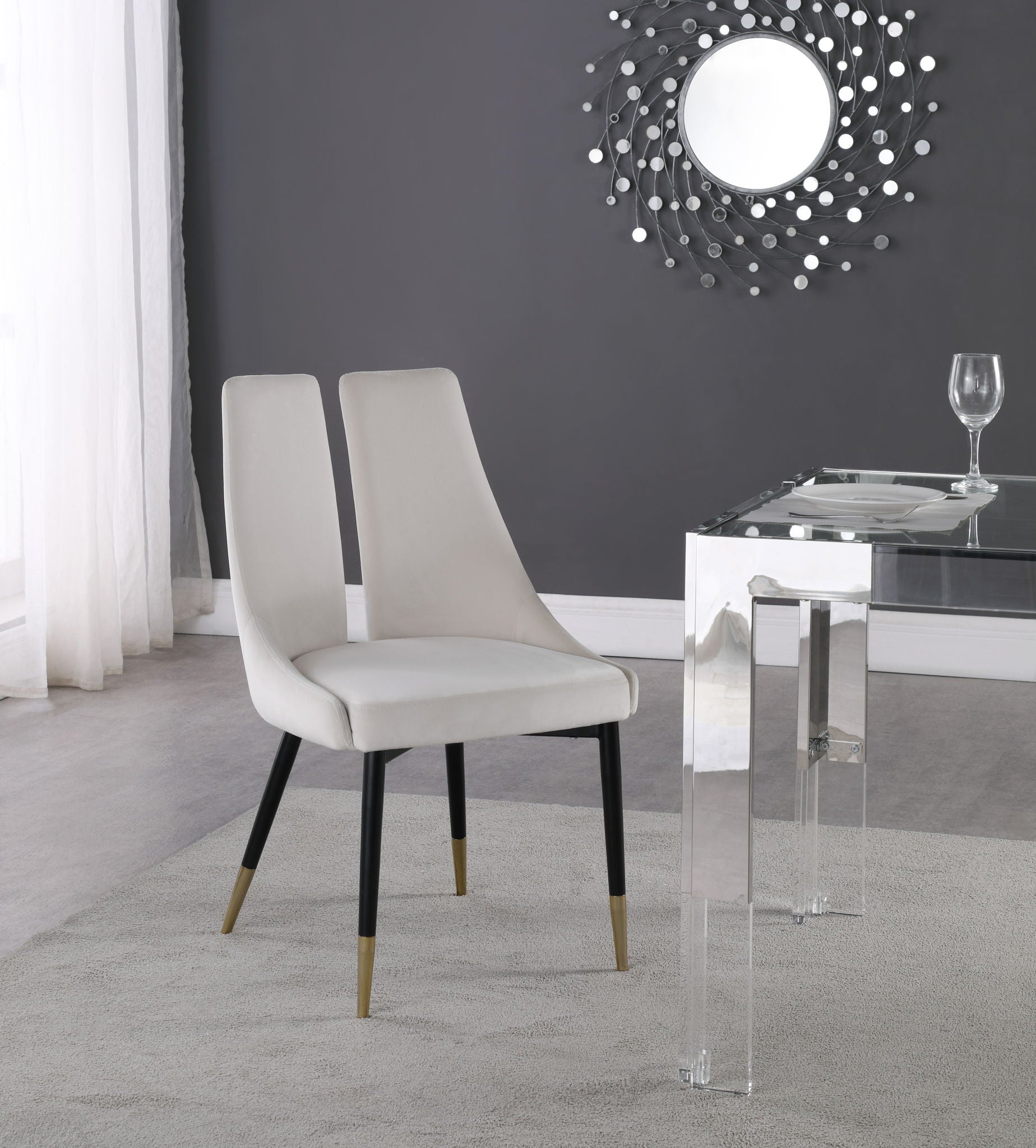Sleek - Dining Chair (Set of 2) - Urban Living Furniture (Los Angeles, CA)