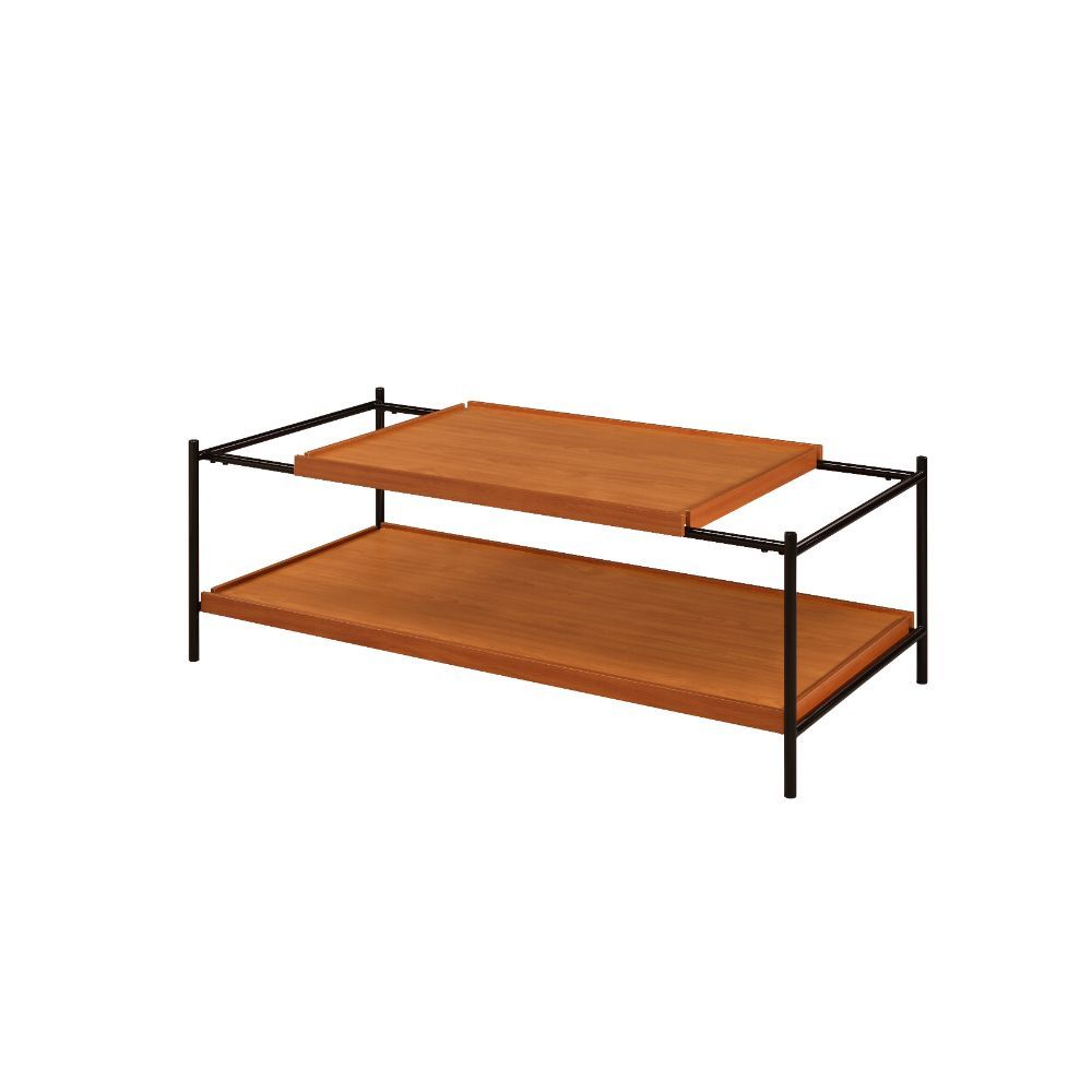 Oaken - Coffee Table - Honey Oak & Black - Urban Living Furniture (Los Angeles, CA)