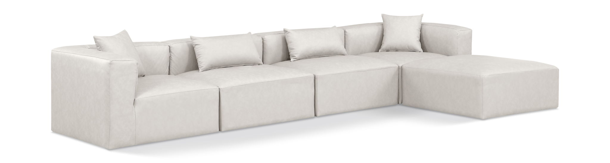 Cube - 5 Piece Modular Sectional With Chaise - Urban Living Furniture (Los Angeles, CA)