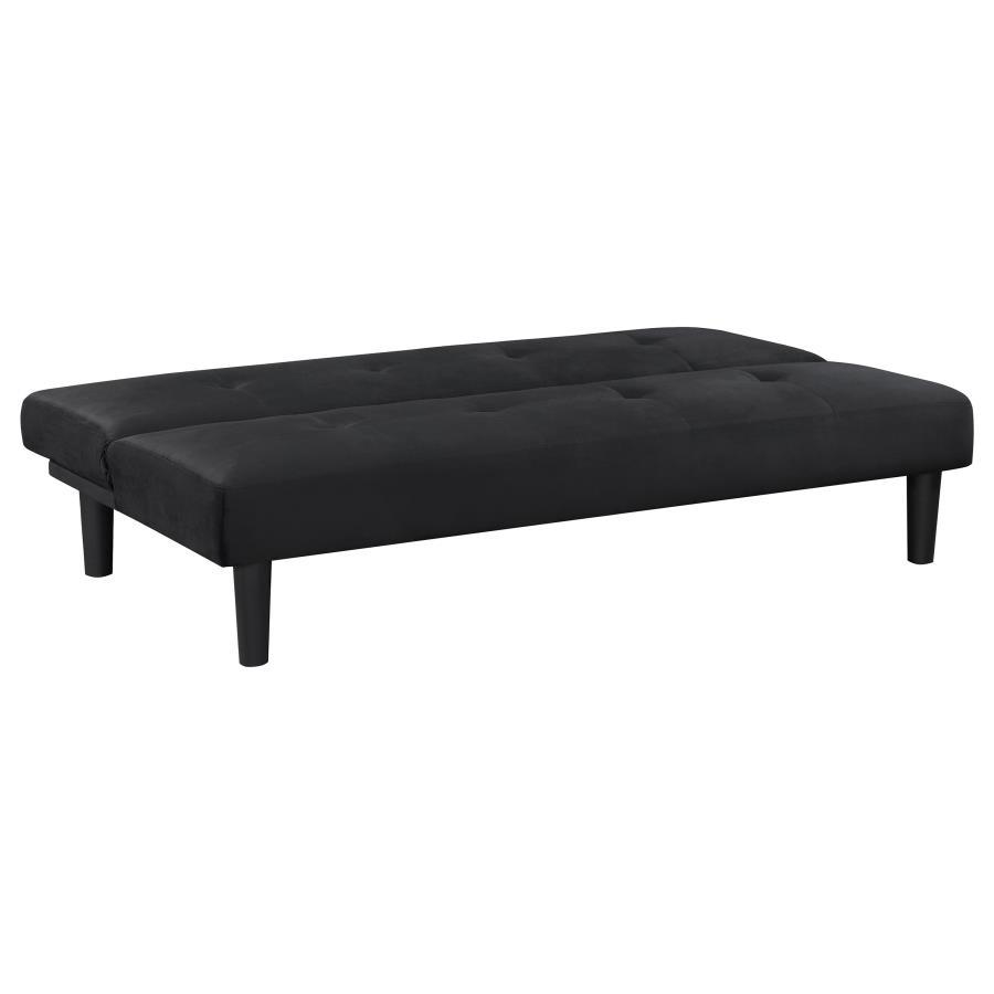 Stanford - Upholstered Tufted Convertible Sofa Bed - Black - Urban Living Furniture (Los Angeles, CA)