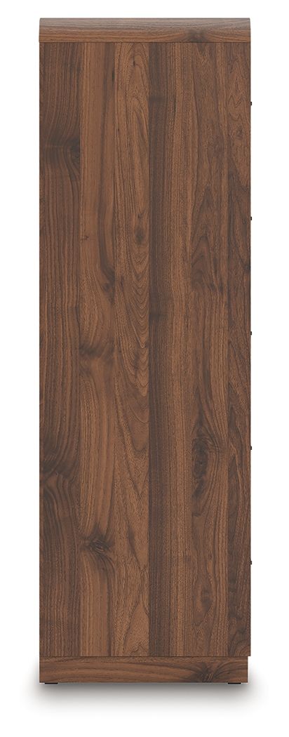 Fortlorn - Walnut Brown - Five Drawer Chest - Urban Living Furniture (Los Angeles, CA)