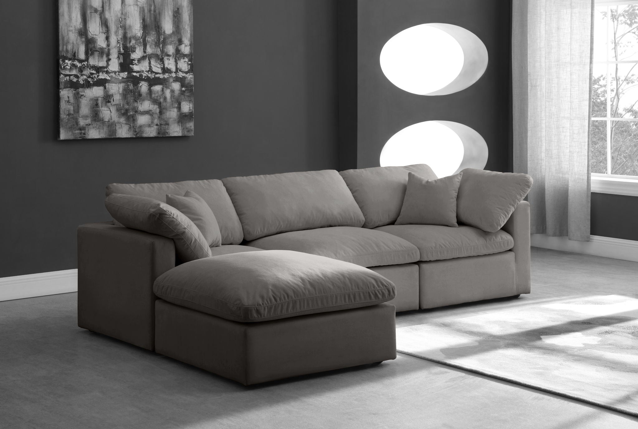 Plush - 4 Piece Modular Sectional - Urban Living Furniture (Los Angeles, CA)