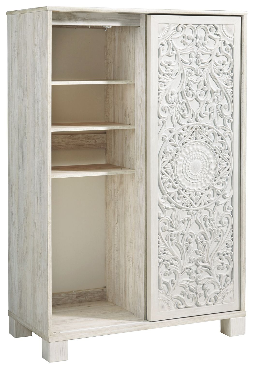 Paxberry - Whitewash - Dressing Chest - Urban Living Furniture (Los Angeles, CA)
