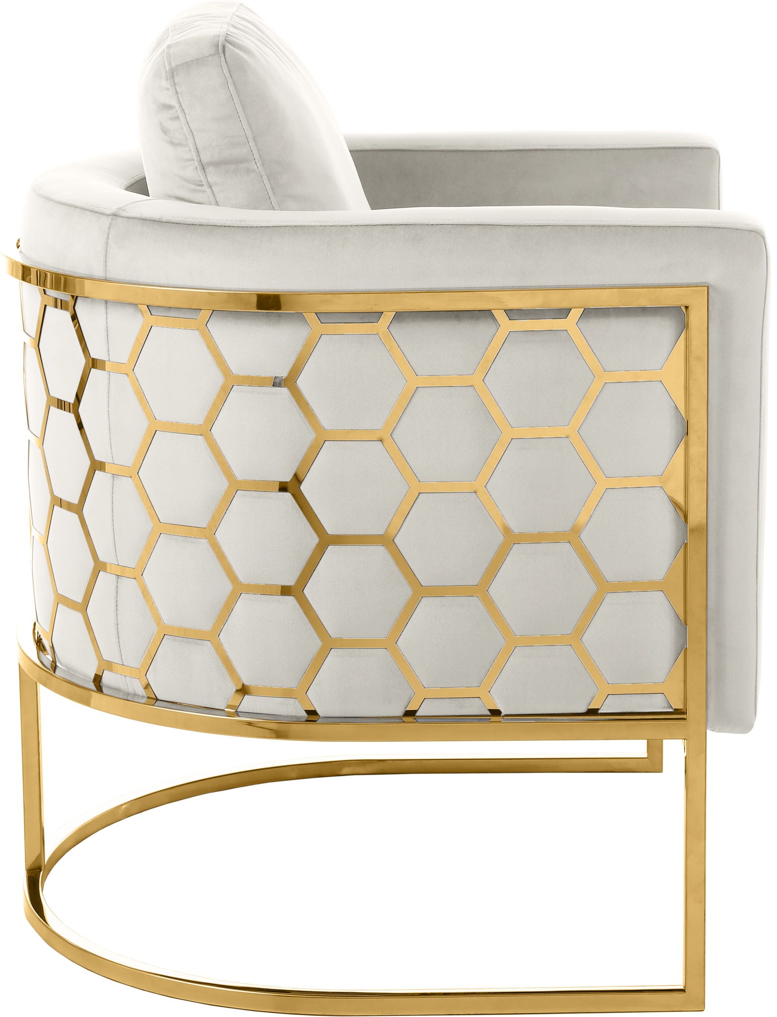 Casa - Chair with Gold Legs - Urban Living Furniture (Los Angeles, CA)