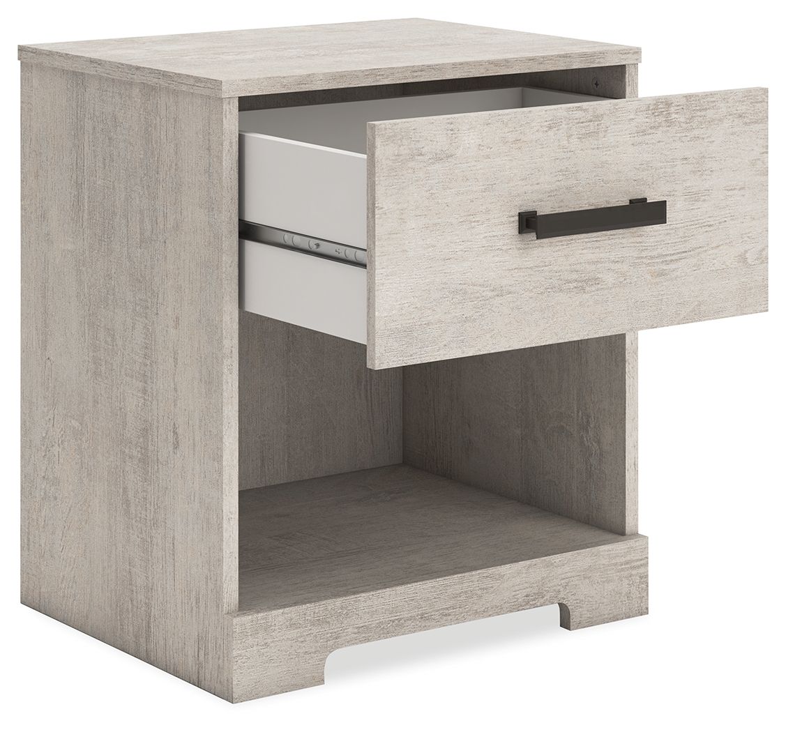 Shawburn - Gray - One Drawer Night Stand - Urban Living Furniture (Los Angeles, CA)