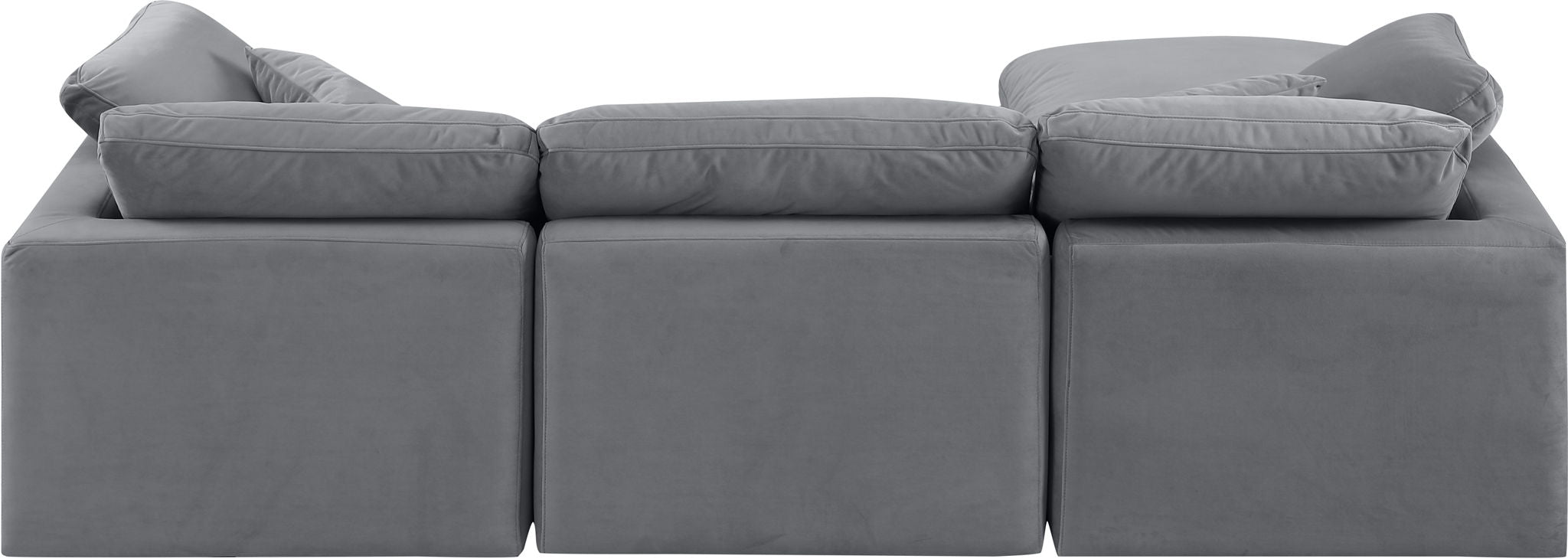 Indulge - Velvet 4 Piece Modular Sectional With Chaise - Urban Living Furniture (Los Angeles, CA)