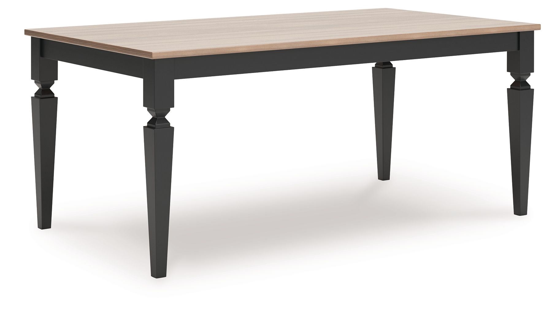 Brenkerton - Grayish Brown / Black - Rectangular Dining Room Table - Urban Living Furniture (Los Angeles, CA)