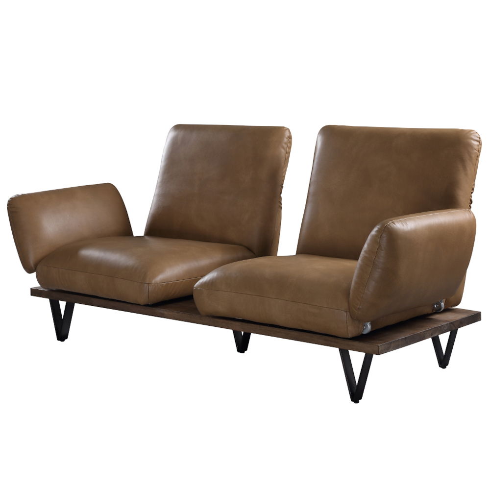 Narech - Sofa With Swivel - Nutmeg Top Grain Leather - Urban Living Furniture (Los Angeles, CA)