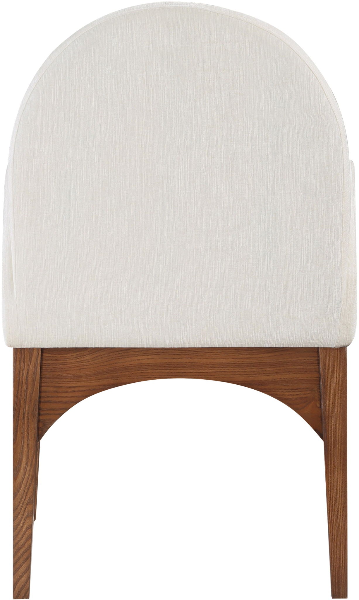 Waldorf - Chenille Dining Arm Chair With Brown Legs - Urban Living Furniture (Los Angeles, CA)