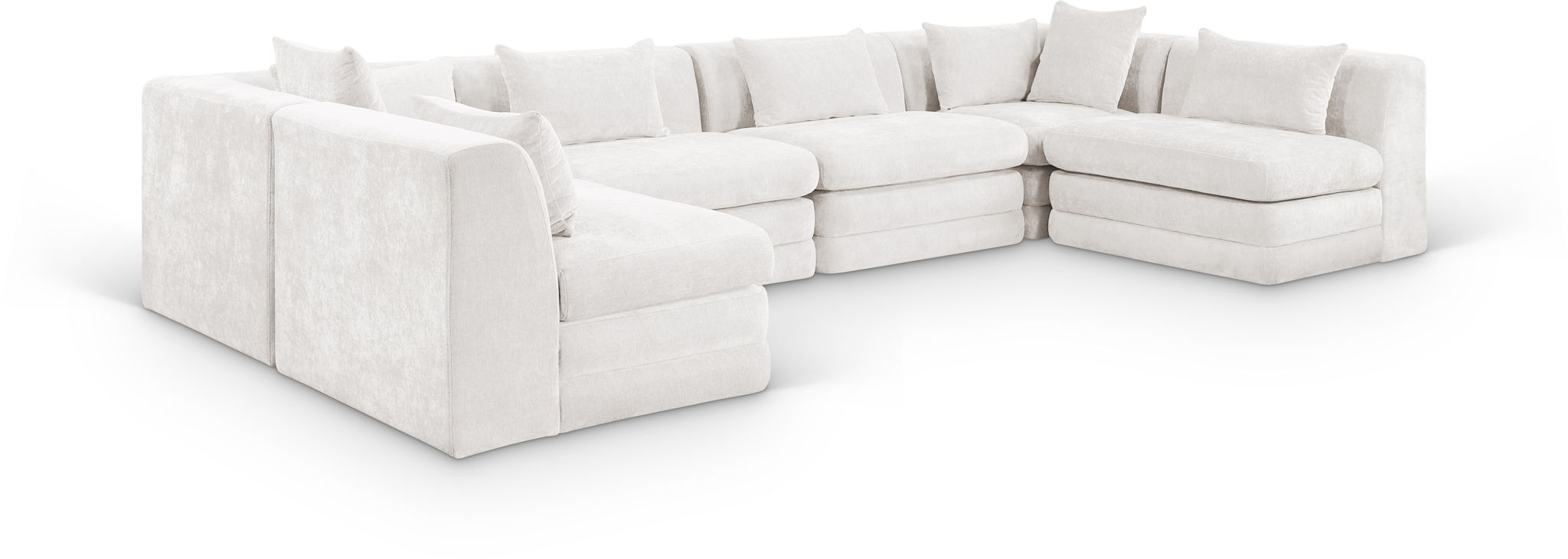 Stellar - 6 Piece Upholstered Modular Sectional - Urban Living Furniture (Los Angeles, CA)