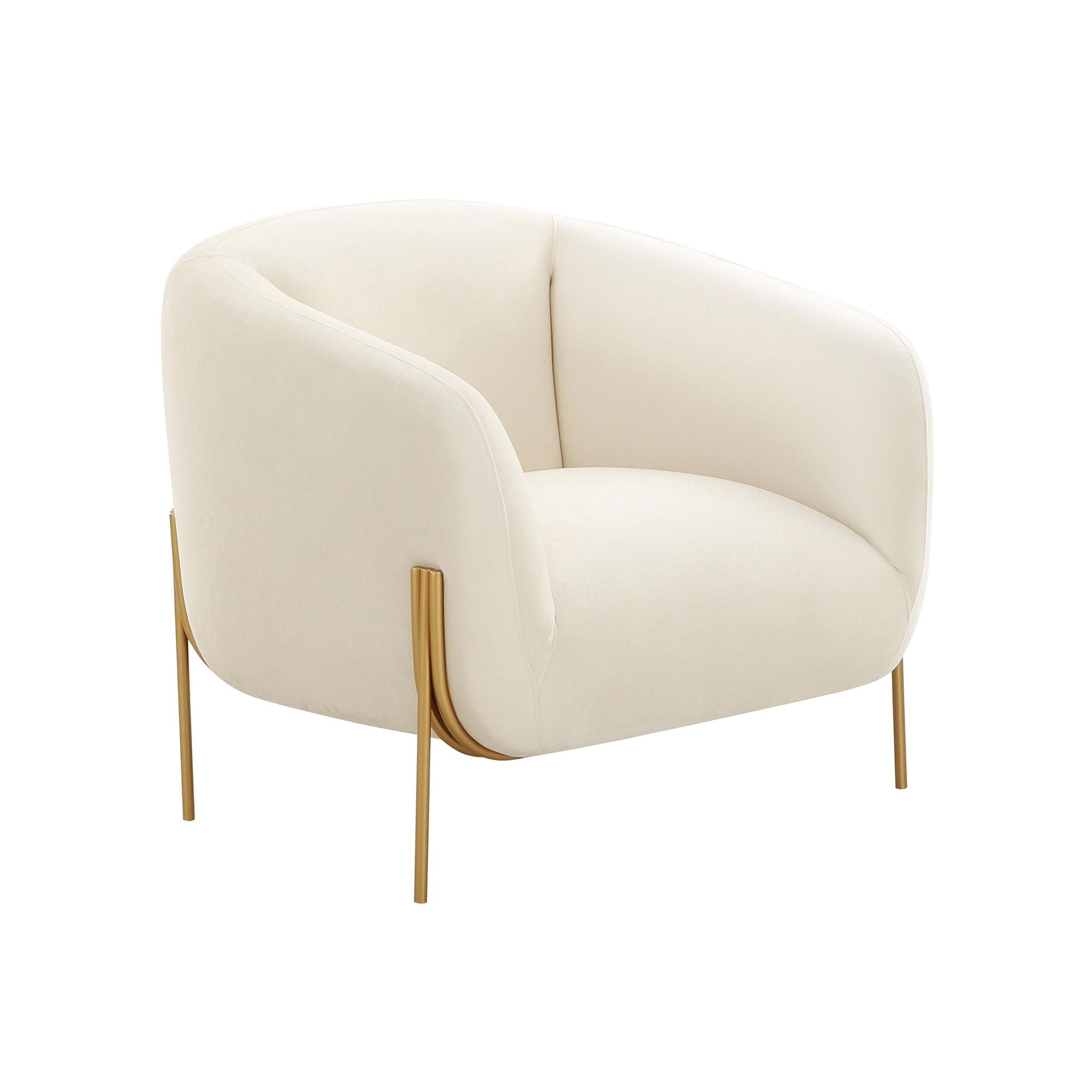 Kandra - Velvet Accent Chair - Urban Living Furniture (Los Angeles, CA)