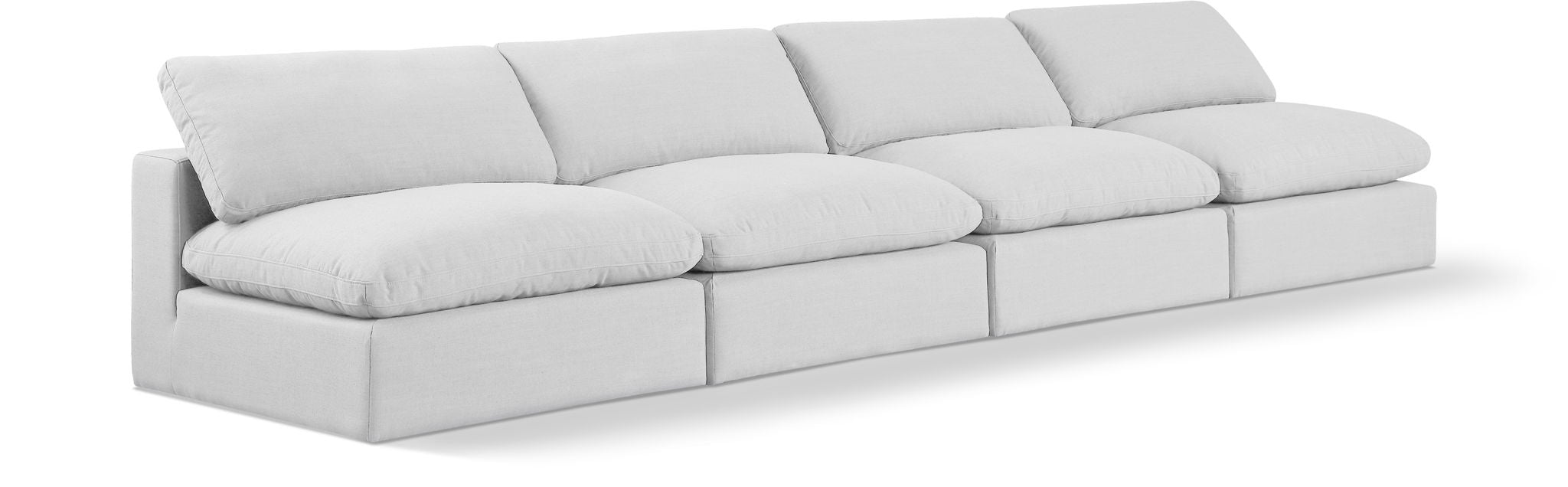Comfy - Linen Modular Armless Sofa 4 Seats - Urban Living Furniture (Los Angeles, CA)