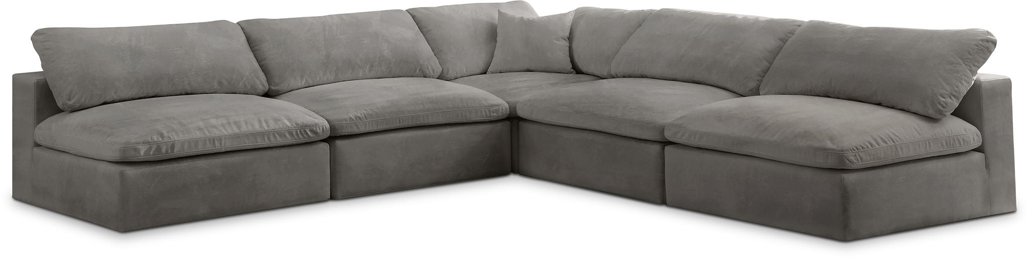 Cozy - 5 Piece Modular Corner Armless Sectional - Urban Living Furniture (Los Angeles, CA)