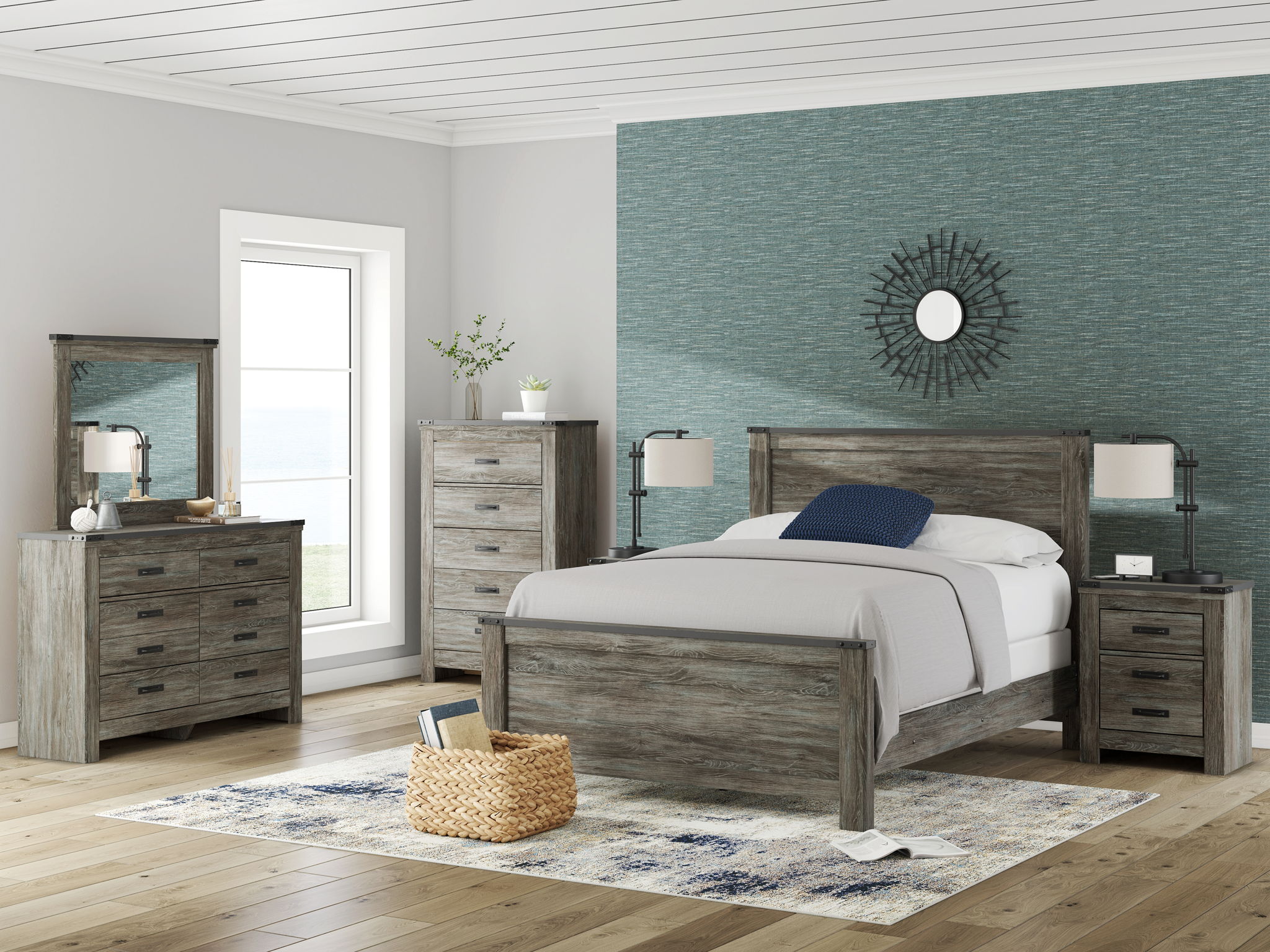 Frandern - Panel Bedroom Set - Urban Living Furniture (Los Angeles, CA)