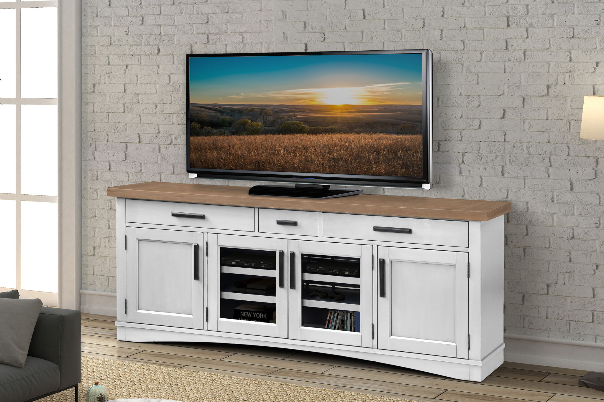 Americana Modern - TV Console (76") - Urban Living Furniture (Los Angeles, CA)