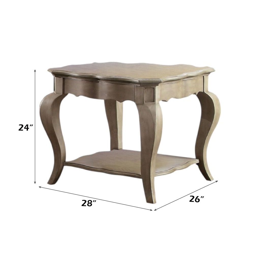 Chelmsford - End Table - Antique Taupe - Urban Living Furniture (Los Angeles, CA)