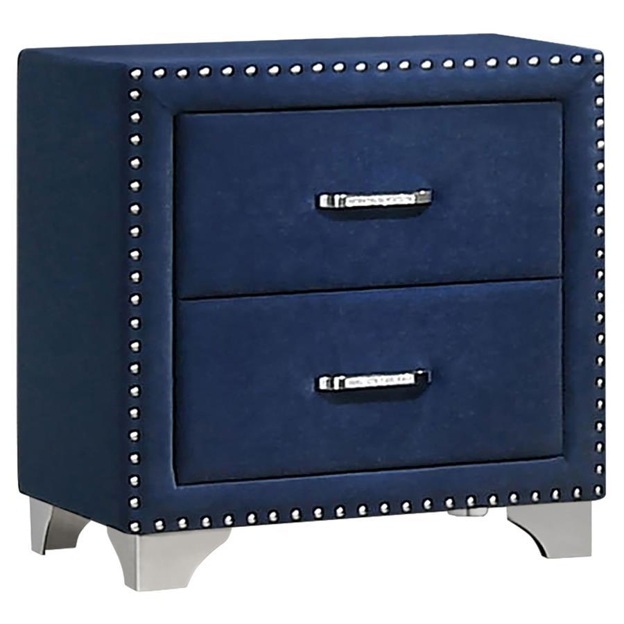 Melody - Upholstered 2-Drawer Nightstand - Urban Living Furniture (Los Angeles, CA)