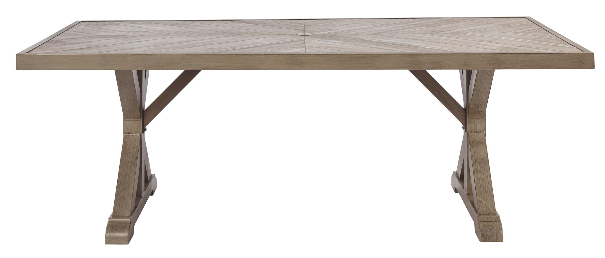 Beachcroft - Rect Dining Table W/Umb Opt - Urban Living Furniture (Los Angeles, CA)