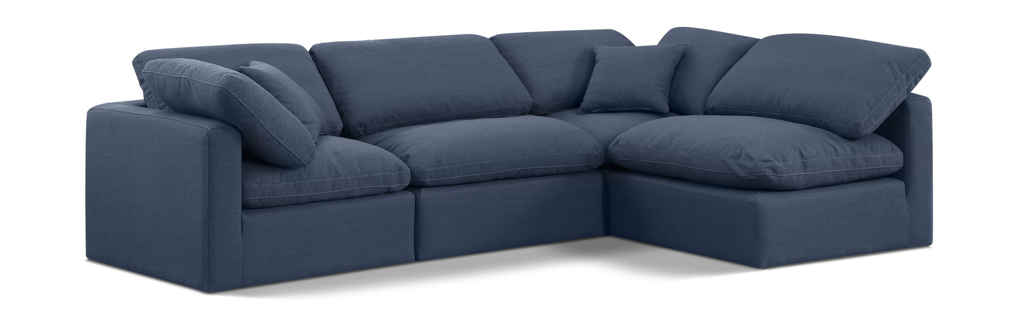Indulge - Linen 4 Piece Modular Sectional - Urban Living Furniture (Los Angeles, CA)