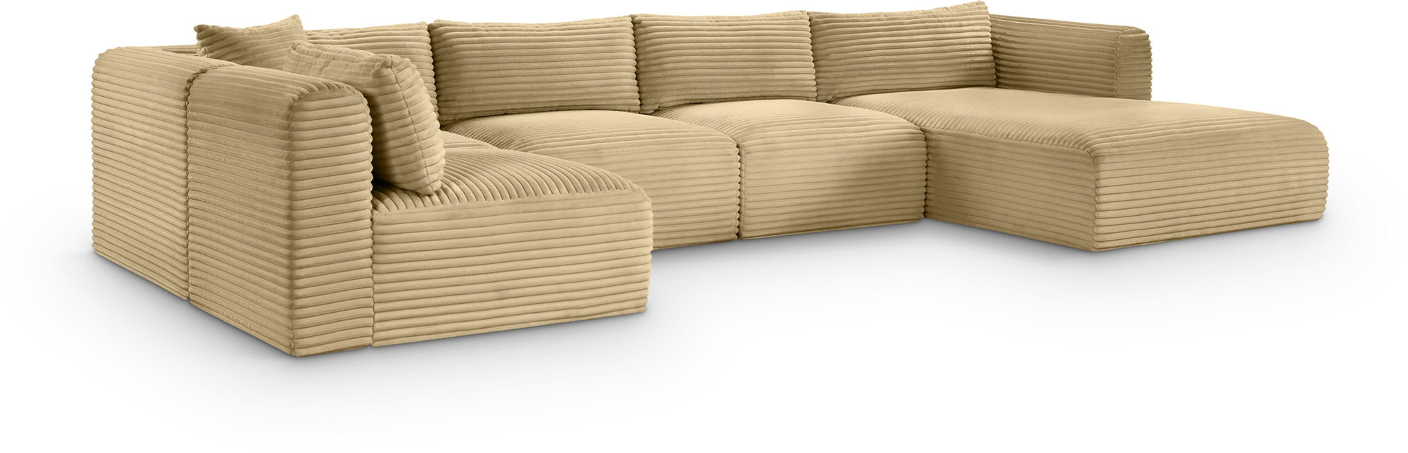 Shaggy - 5 Piece Modular U-Shaped Sectional - Urban Living Furniture (Los Angeles, CA)