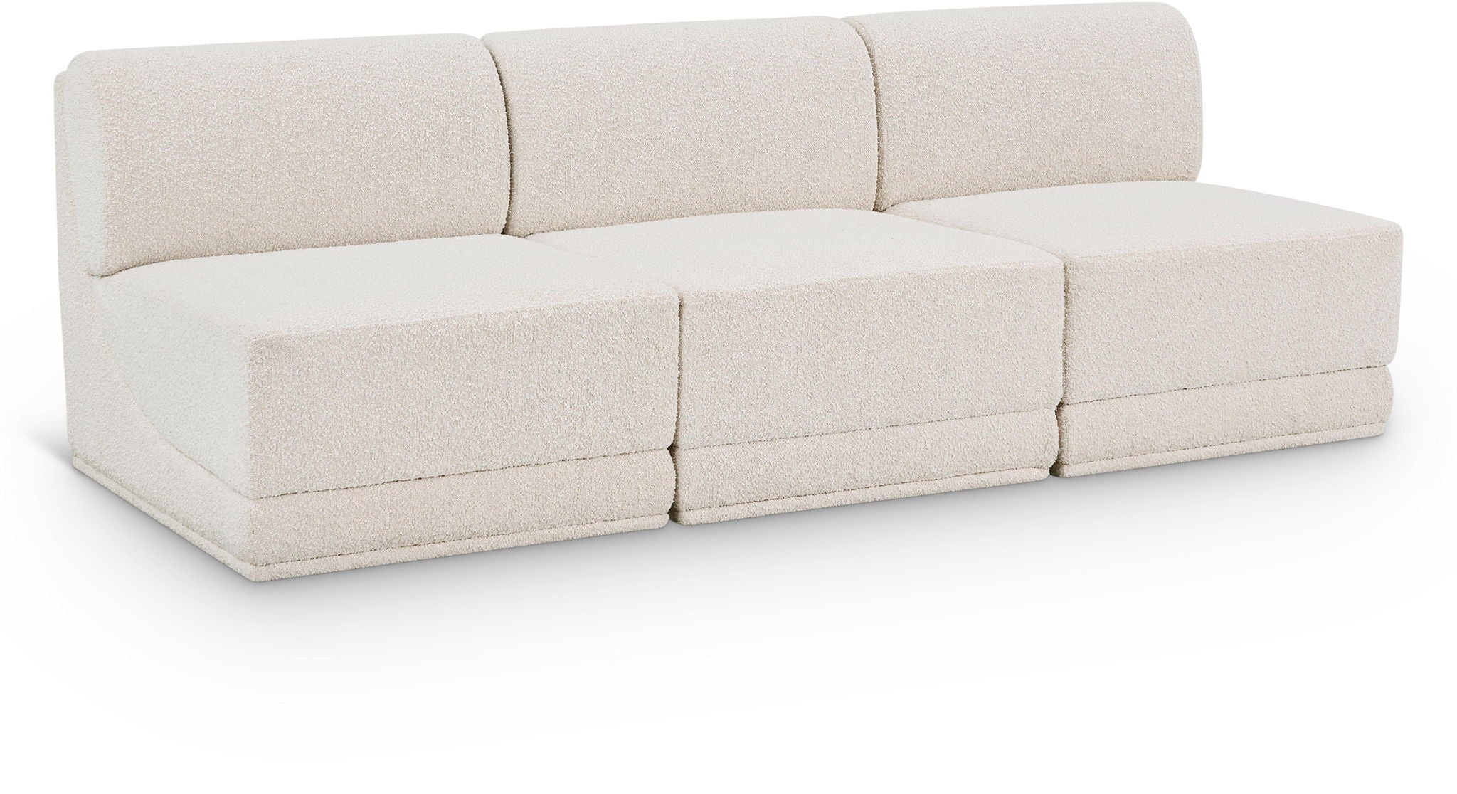 Ollie - 3 Seat Armless Modular Sofa - Urban Living Furniture (Los Angeles, CA)