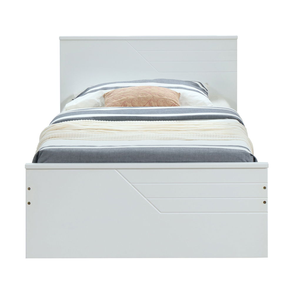 Ragna - Twin Bed - White - Urban Living Furniture (Los Angeles, CA)
