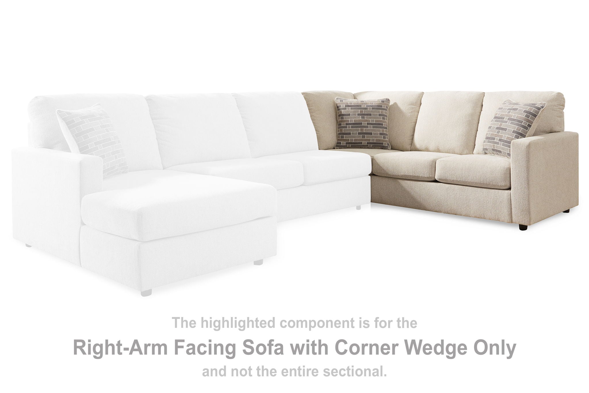 Edenfield - Sofa, Wedge - Urban Living Furniture (Los Angeles, CA)