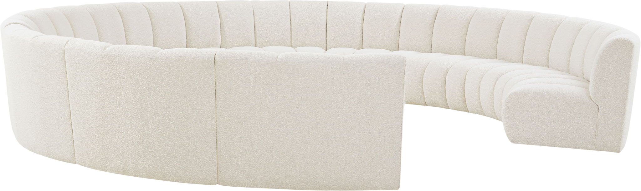 Infinity - 11 Piece Boucle Modular Sectional - Urban Living Furniture (Los Angeles, CA)