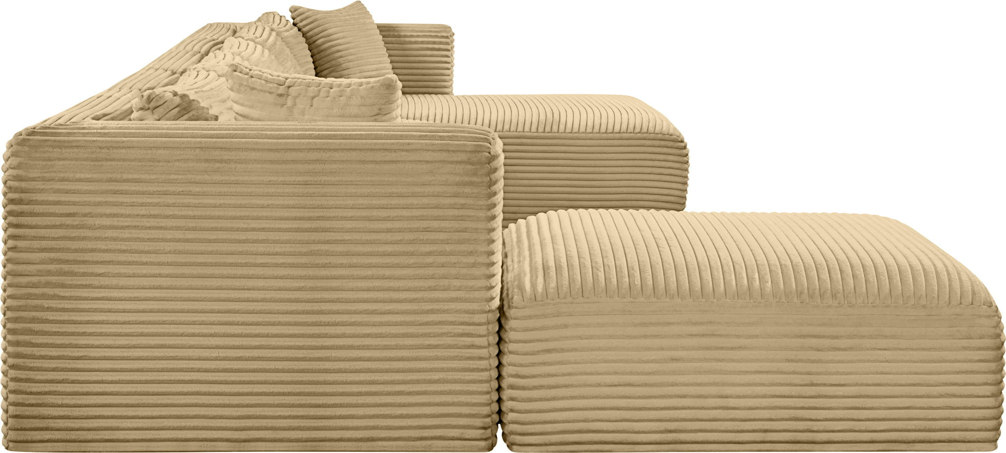 Shaggy - 6 Piece Modular Sectional With Chaise And Ottoman - Urban Living Furniture (Los Angeles, CA)