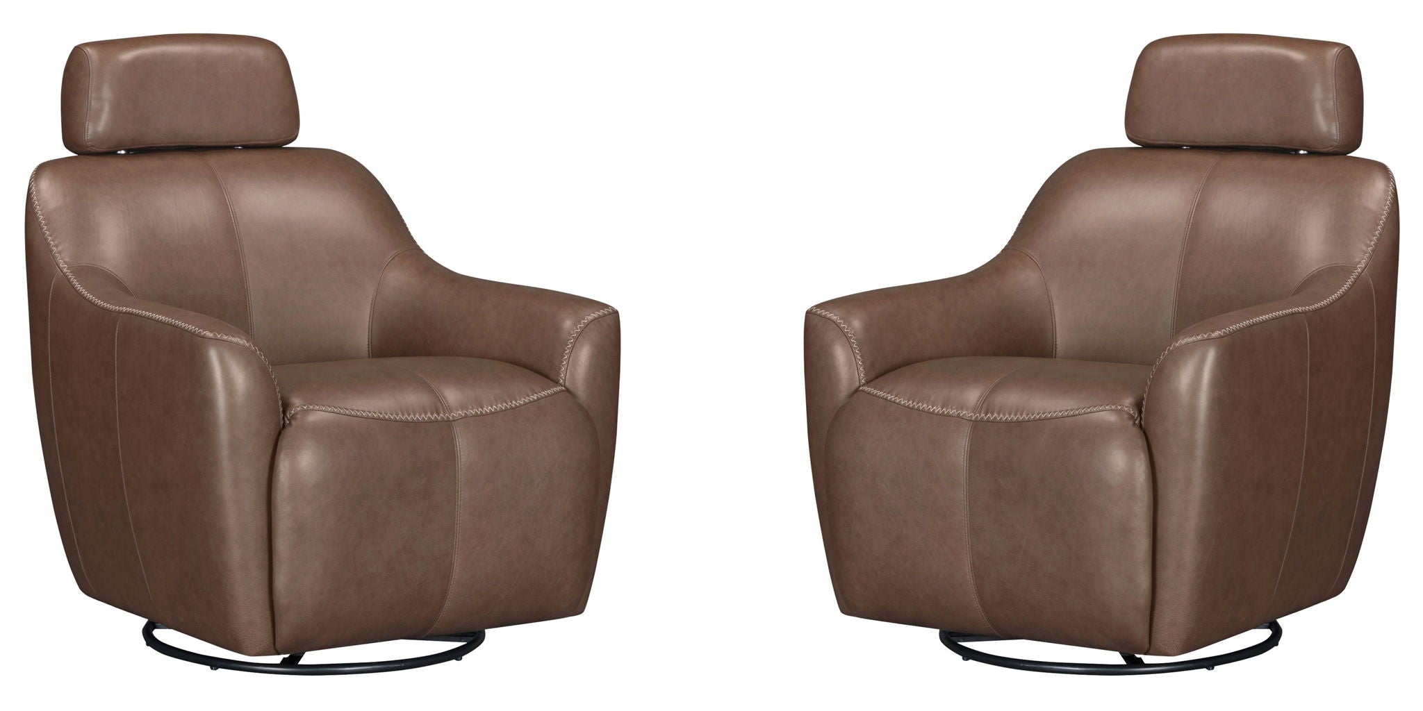 Miles - Swivel Gliding Accent Chair