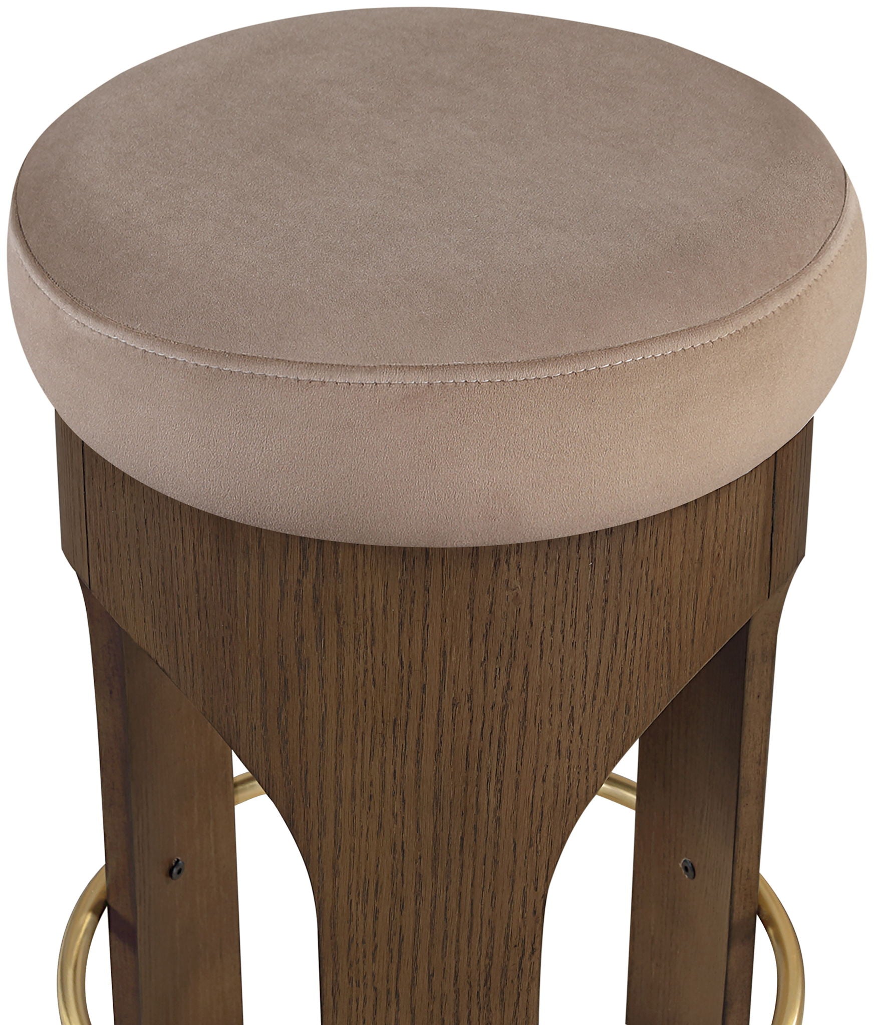 Bocceli - Counter Stool - Brown Base