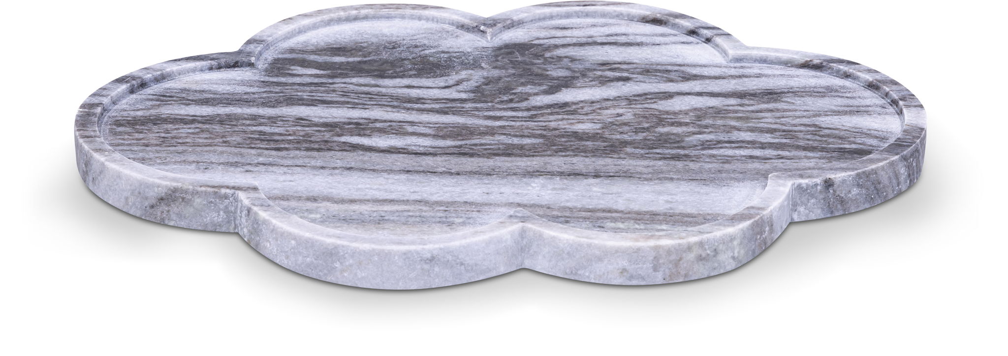 Rimini - Marble Clover Shaped Tray - Urban Living Furniture (Los Angeles, CA)