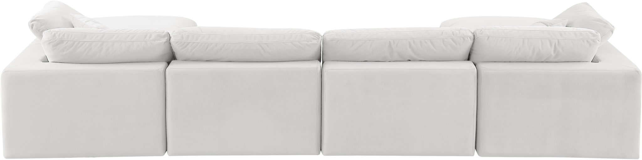 Comfy - 6 Piece Velvet Modular Double Chaise Sectional - Urban Living Furniture (Los Angeles, CA)