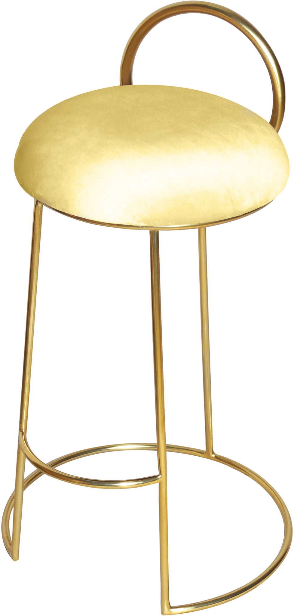 Ring - Counter Stool with Gold Legs - Urban Living Furniture (Los Angeles, CA)