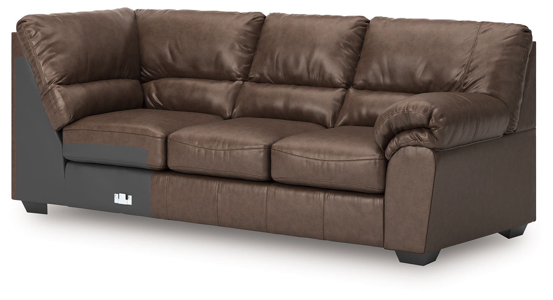 WillowBend - Umber - RAF Sofa With Corner Wedge - Urban Living Furniture (Los Angeles, CA)