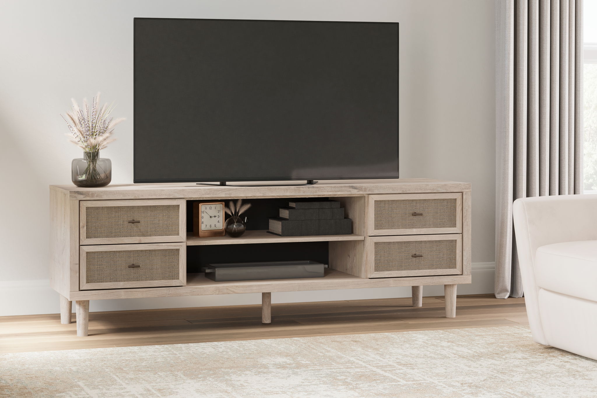 Cielden - Two-tone - Extra Large TV Stand - Urban Living Furniture (Los Angeles, CA)