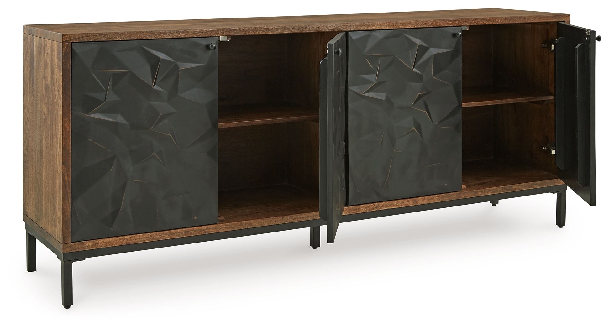 Dorannby - Black / Brown - Accent Cabinet - Urban Living Furniture (Los Angeles, CA)