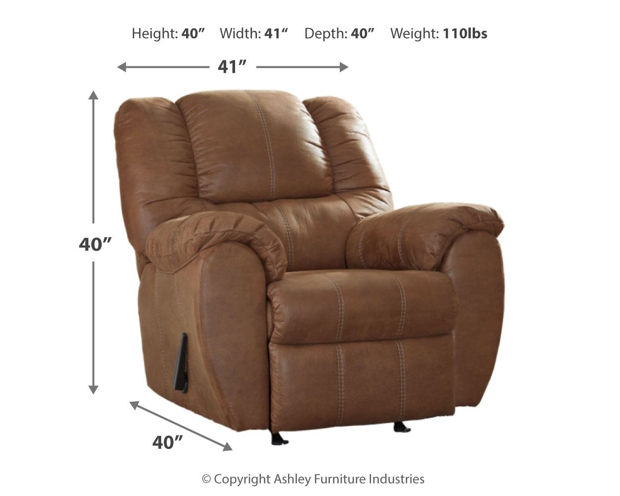 McGann - Rocker Recliner - Urban Living Furniture (Los Angeles, CA)