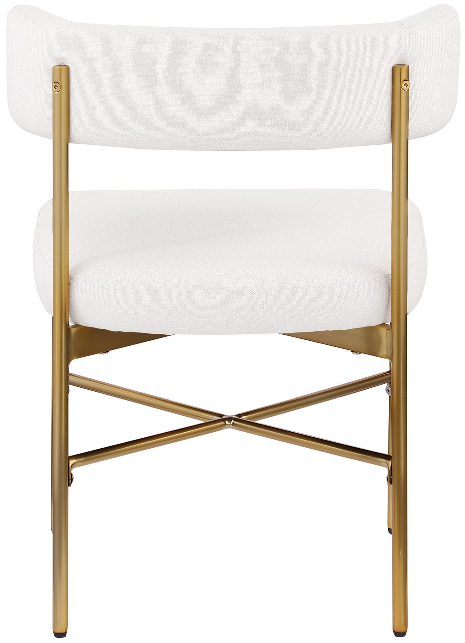 Rivage - Durable Dining Chair With Gold Frame (Set of 2) - Urban Living Furniture (Los Angeles, CA)