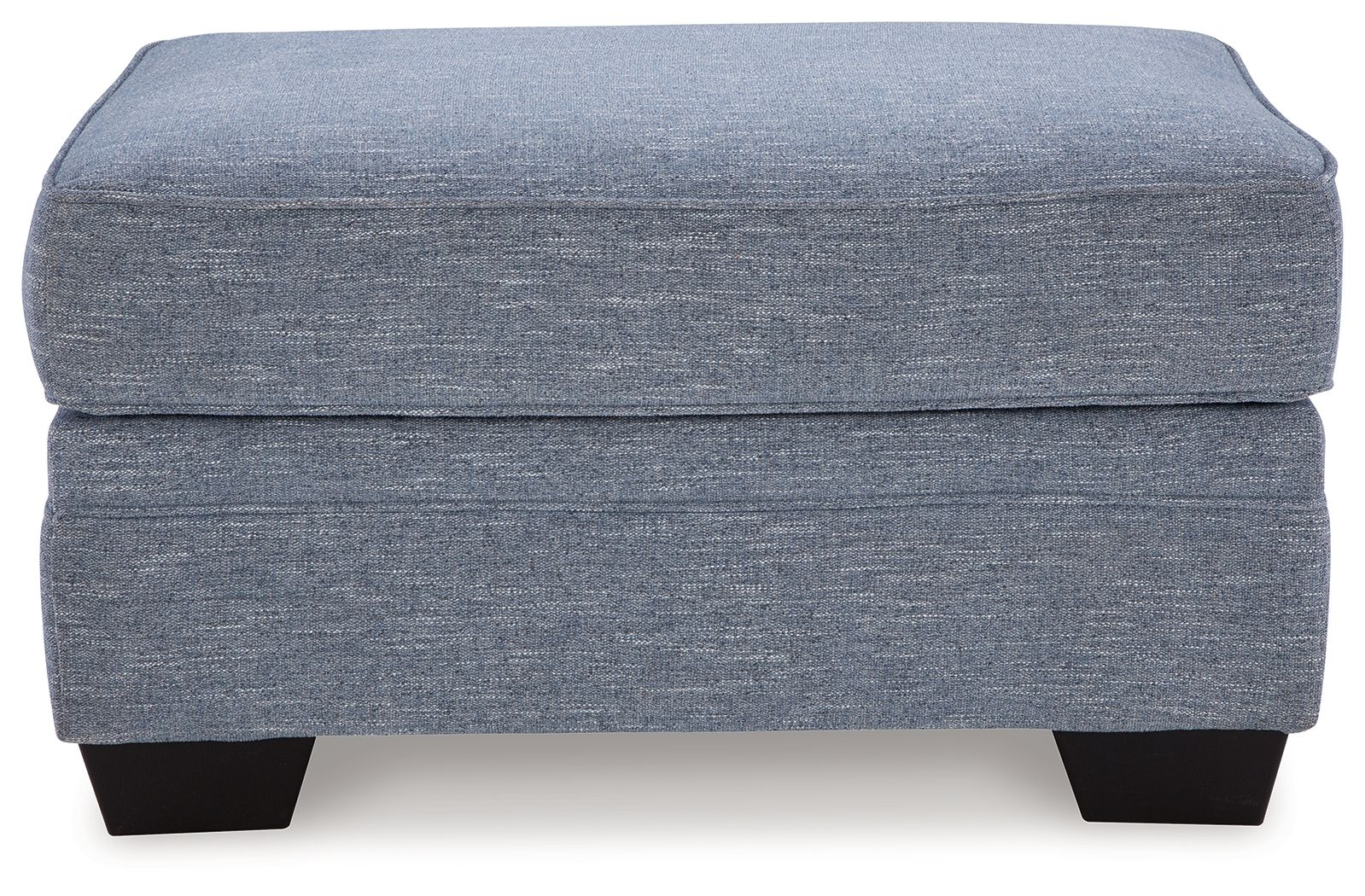 Carissa Manor - Denim - Ottoman - Urban Living Furniture (Los Angeles, CA)