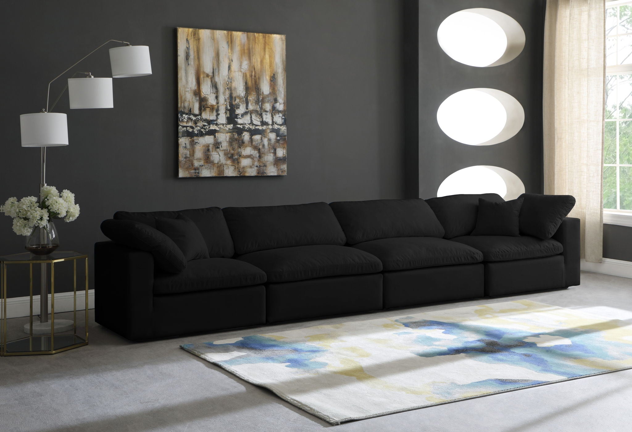 Cozy - Modular 4 Seat Sofa - Urban Living Furniture (Los Angeles, CA)