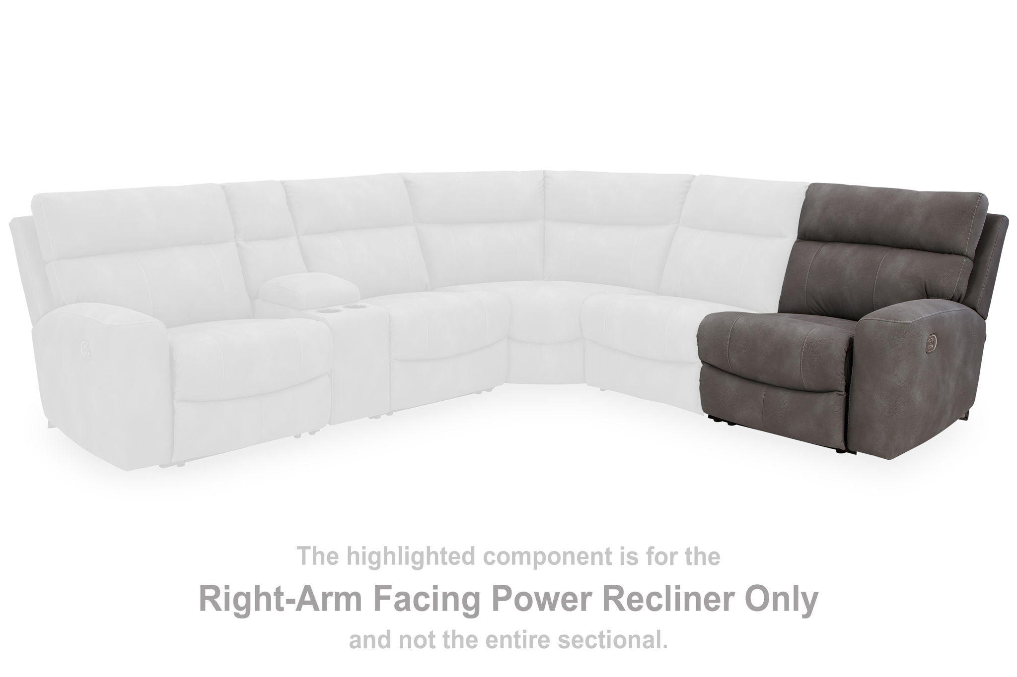 Next-gen Durapella - Slate - Raf Zero Wall Power Recliner - Urban Living Furniture (Los Angeles, CA)