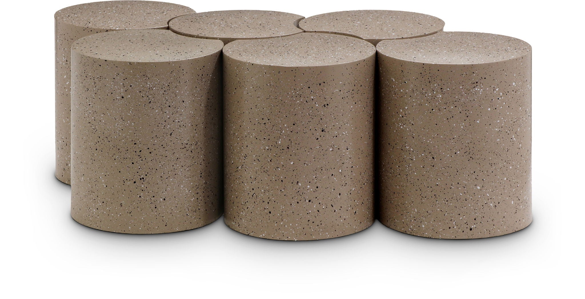 Dimple - 6 Piece Modular Coffee Table - Terazzo Finish - Urban Living Furniture (Los Angeles, CA)