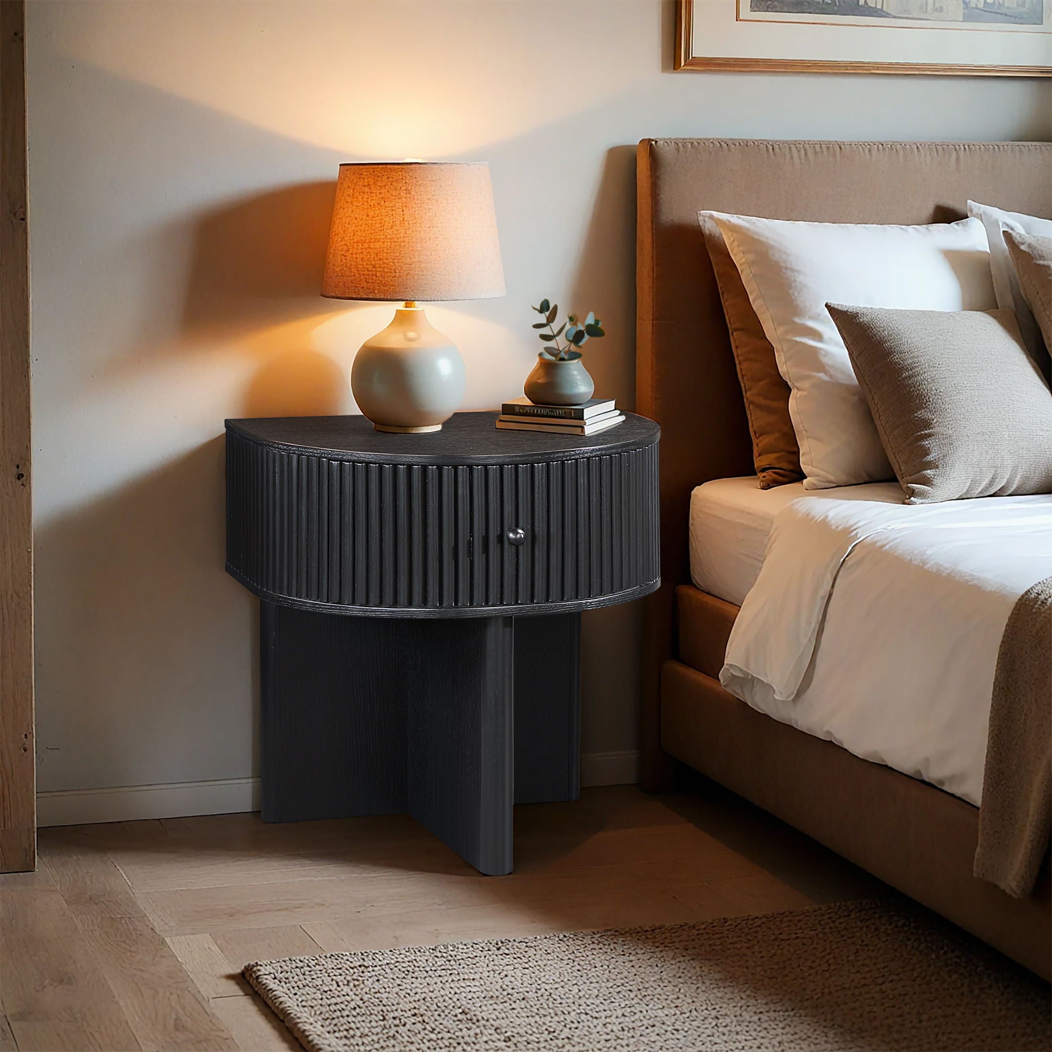 Cortland - Acacia Veneer And Solid Wood Night Stand - Urban Living Furniture (Los Angeles, CA)