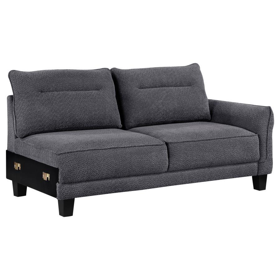 Caspian - RAF Loveseat, Box 2 of 2 - Gray
