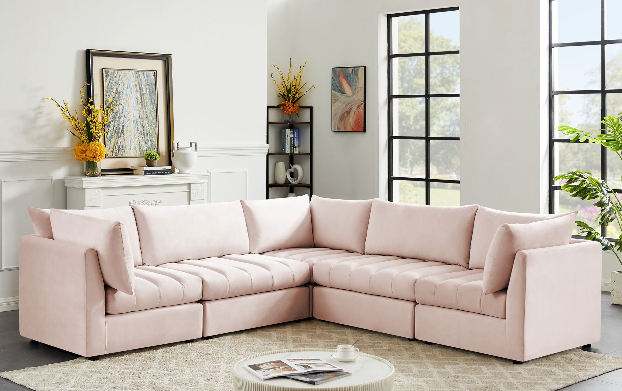Jacob - Modular Corner Sectional 5 Piece - Urban Living Furniture (Los Angeles, CA)